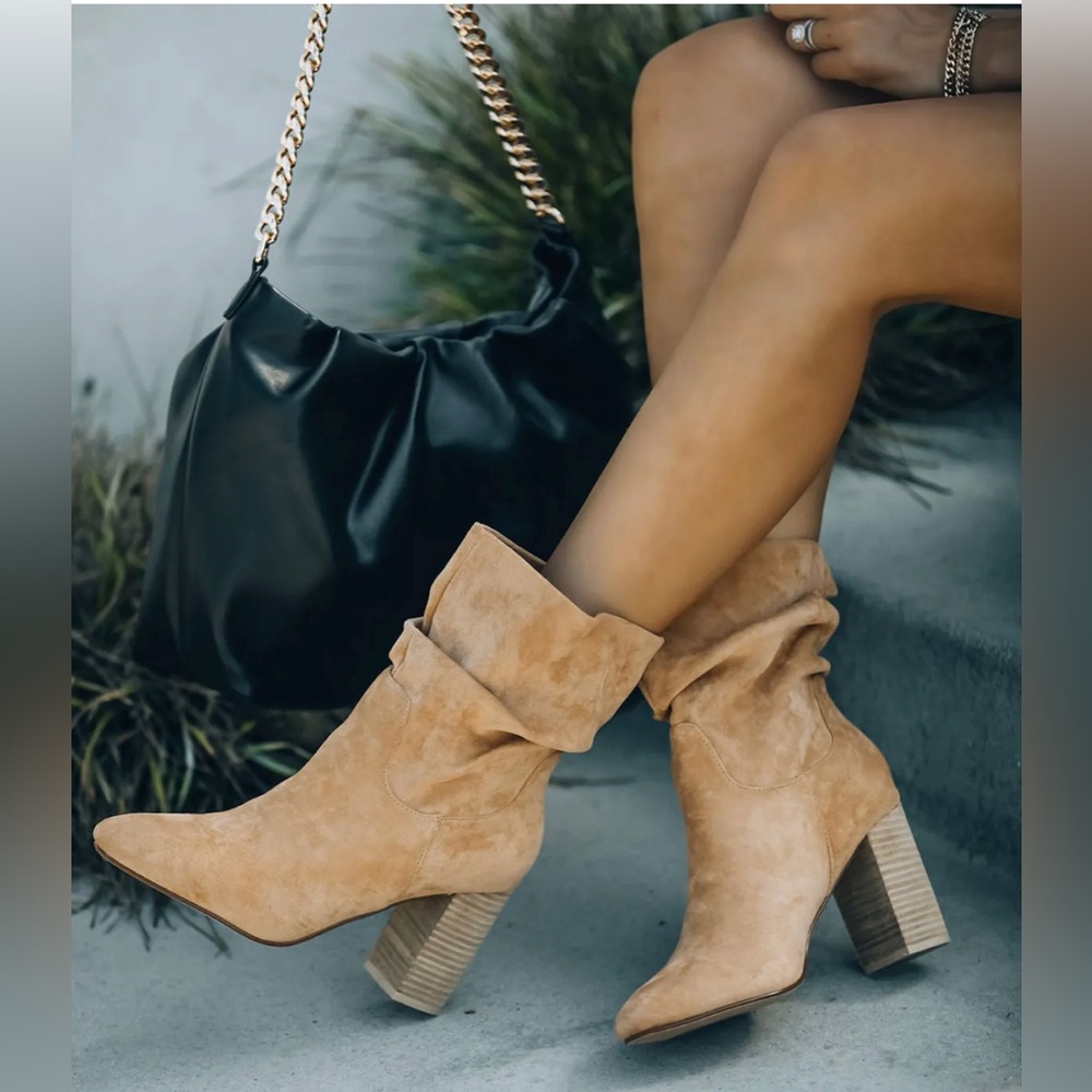 Vici Darbi Heeled Slouch Bootie